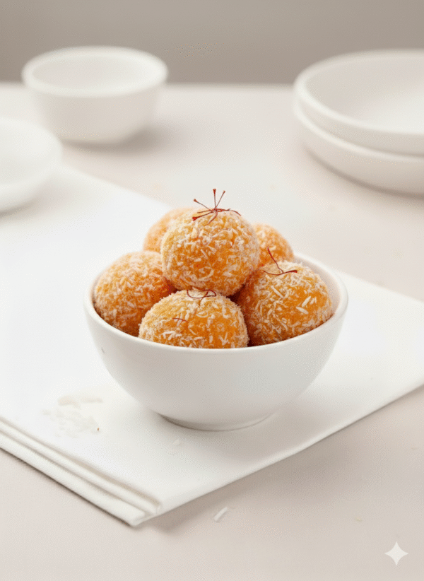KESAR COCONUT LADDU